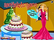 Cooking Barbie cake online főzős játék